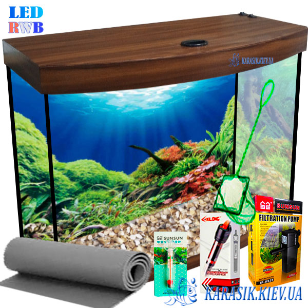 Аквариум RGB Wite 500