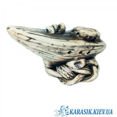 Корабль в аквариум - Керамика для аквариумов