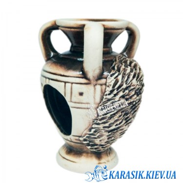 Керамическая амфора для аквариума