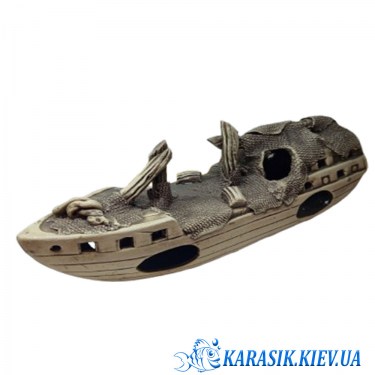 Корабль в Аквариум - Аквариумная Керамика Корабль - 1234