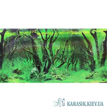 Аквариумный фон Море - Голубой 