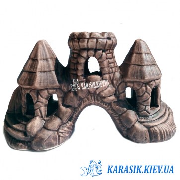 Украшение для аквариума Аквариумная Керамика - Замок 1439
