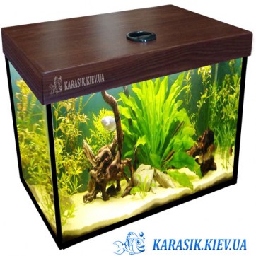 Аквариум с Крышкой A-30 LED 