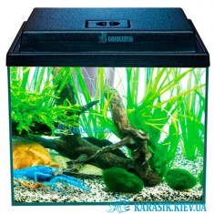 Аквариум с Крышкой LED 15 л. Прямой 30*20*25