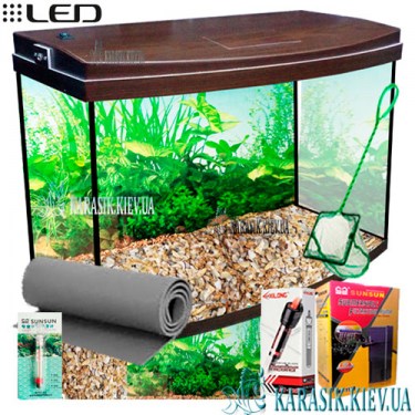 Аквариумный комплект Венге
