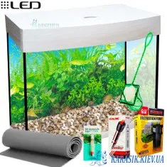 Аквариумный Комплект LED SMOB-50 - 60*30*34 Белый