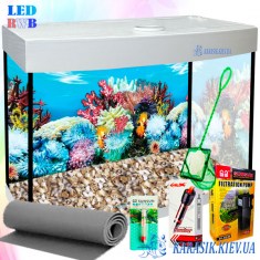 Аквариумный Набор AQUALED RGB  Белый  - Аквариумный Комплект