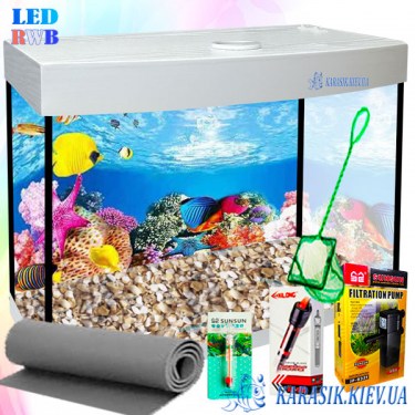 Аквариумный Набор LED RWB  Белый 