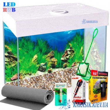 Аквариумный Комплект Белый NANO