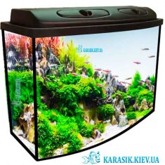 Аквариум с Крышкой Овал - KARASIK