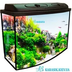 Аквариум с Крышкой Овал 140 л. 80*35*50