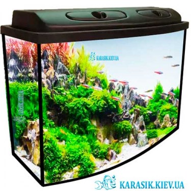 Аквариум с Крышкой Овал  - KARASIK