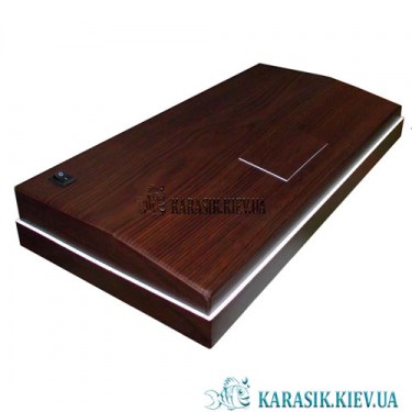 Аквариум с Крышкой A-100 LED прямой 77*30*49 (Венге)