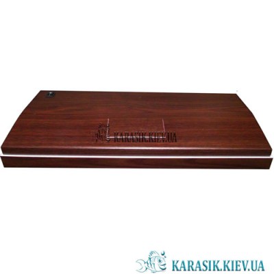 Аквариум с Крышкой A-140 LED прямой 80*35*54 (Венге) | Аквариум на 140 литров