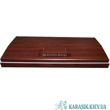 Аквариум с Крышкой A-60 LED прямой 53*28*43 (Венге) | Karasik