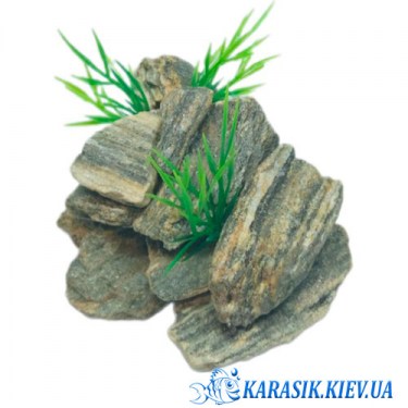 Коралл для Аквариума Силиконовый  GR-790 Салатовый