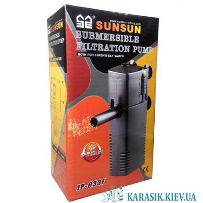 Аквариумный фильтр Sun-Sun JP-033 F