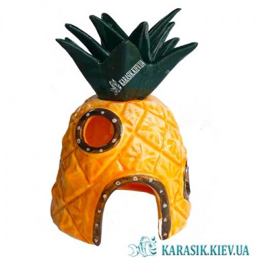 Домик Губки Боб | Декорация для Аквариума