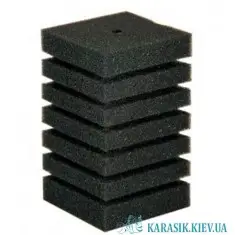 Губка для аквариумного фильтра с Прорезями 10*10*15