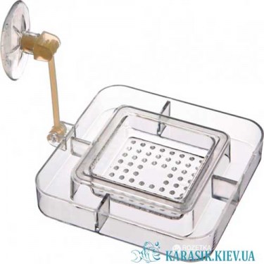 Кормушка для Рыбок - Квадратная | Аквариумная Кормушка