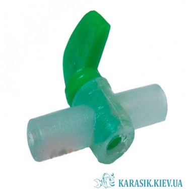 Краник флажковый для аквариумного компрессора