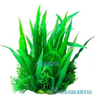 Искусственное Растение -1126 - 20 см.| Оформление для Аквариума