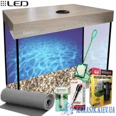 Аквариумный Комплект LED SMAB-40 - 40*25*44 Дуб Санта