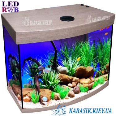 Аквариум с Крыщкой LED RWB 