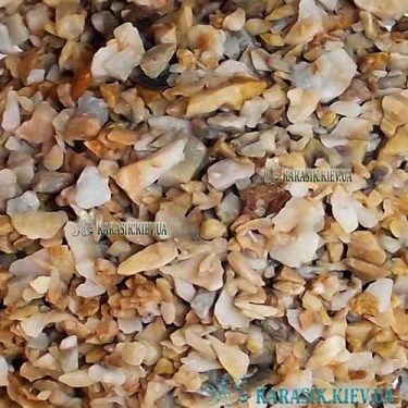 Грунт для Аквариума  1 кг. Мрамор | Камушки для Аквариума | Карасик