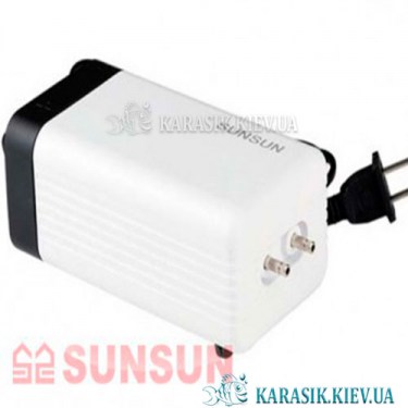 Компрессор для аквариума SunSun CT-402 Двухканальный