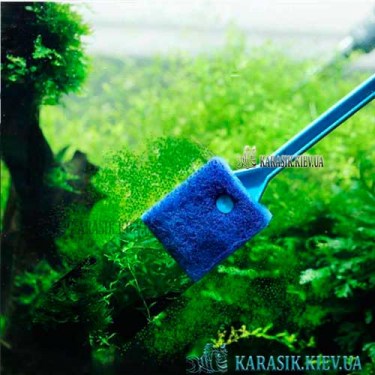 Скребок с ручкой для очистки аквариумного стекла SunSun GP-512 | Карасик Киев