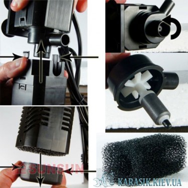 Аквариумный Фильтр Внутренний  SunSun HJ-952