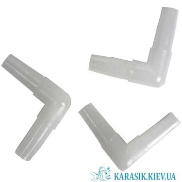 Соединитель для шлангов  Угловой 4 мм.