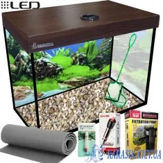 Аквариумный Комплект LED SMAB-40 - 40*25*44 Венге