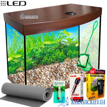 Аквариумный комплект Венге