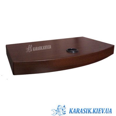 Аквариум с Крышкой LED Венге