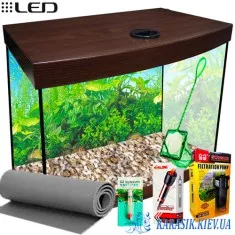 Аквариумный Комплект LED O-25 - 40*25*30 Венге