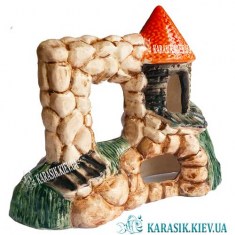 Декор для Аквариума | Аквариумная Керамика - Башня 592