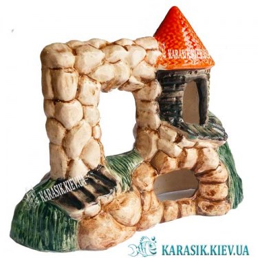 Декор для Аквариума | Аквариумная Керамика - Башня 592