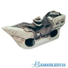 Декор для Акваріума - Човен затонувший - 628