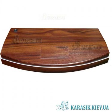 Аквариумная овальная крышка - Орех