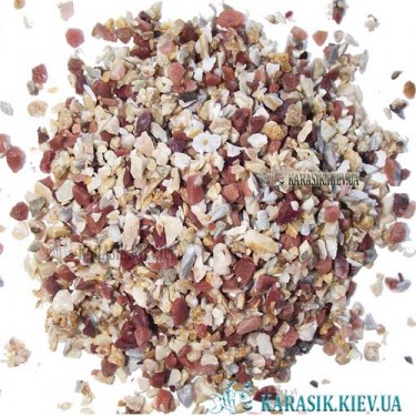 Грунт для Аквариума  1 кг. Кварцит с Мрамором