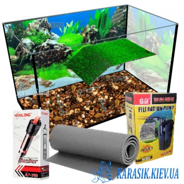 Аквариумный Комплект для Черепахи | Террариум - KARASIK.KIEV.UA