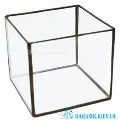Аквариум - КУБ 22 л.  -  28*28*28 -