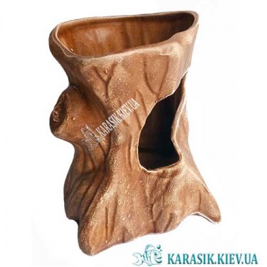 Керамический пень для высадки растения